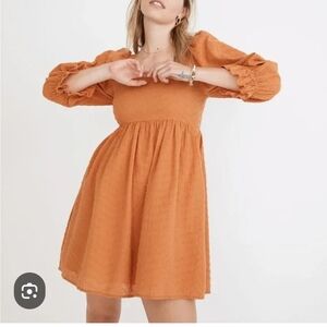 Madewell Orange Women's Dress